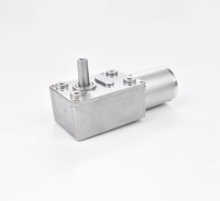 Albistech Mini 4632-370-685-Ø2x11.5mm-S 6V 10RPM ØD6(Solid)x14mm Einzeln Welle Schneckengetriebe Motor